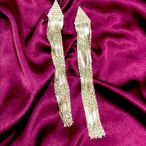 Extra Long Dangling Earrings